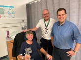 MP visits Newark Hospital's new operating theatre