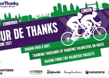 ‘Tour de Thanks’ delivering a heartfelt thanks to Nottinghamshire Covid volunteers