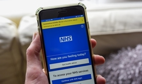 NHS APP on iphone