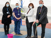Sherwood Forest Hospitals’ Hope Orchard continues to grow with dozens of carbon-off-setting trees planted nationwide 