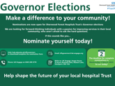 Young people are asked to make a difference and help shape the future of their local Hospital Trust