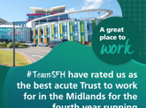 Staff rate Sherwood Forest Hospitals as Midlands’ best NHS hospital Trust to work for
