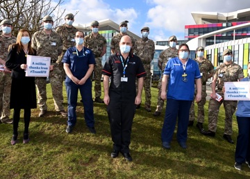 Sherwood Forest Hospitals strengthens commitment to local armed forces