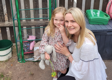 Four-year-old's gardening gift to nursery