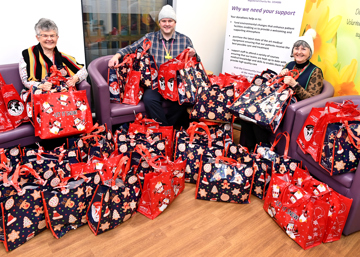 Local hospitals inundated with donations for Christmas homeless and food bank appeal