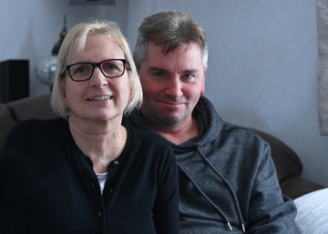 Flu survivor encourages others to get vaccinated