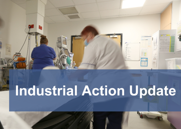 Industrial action update