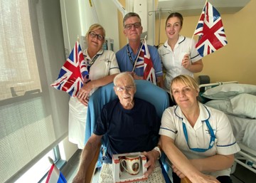 Patients don't miss out on Coronation celebrations