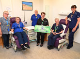 Comfy chairs become part of the furniture at King's Mill Hospital 