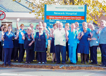 Newark Hospital infection free for a whole year