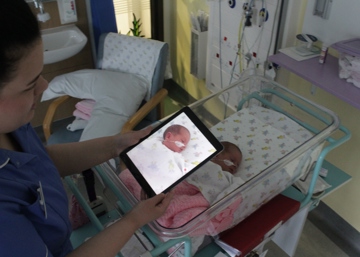New app at King’s Mill Hospital brings parents closer to their babies