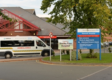 Access to Newark Hospital 5 - 7 October