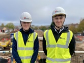 Local students help build Mansfield’s new Community Diagnostic Centre through construction industry course
