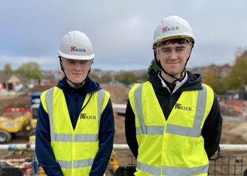 Local students help build Mansfield’s new Community Diagnostic Centre through construction industry course