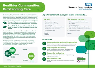 Healthier Communities, Outstanding Care: Sherwood Forest Hospitals sets out its new strategy