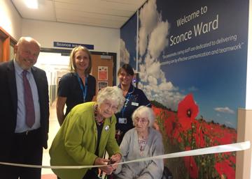 Newly refurbished Sconce Ward given revamp to help dementia patients at Newark Hospital