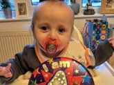 Mum says thanks to neonatal unit as baby Logan spends New Year at home after spending his first in intensive care