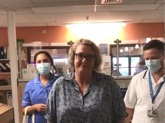 First patient gets Total Hip Replacement at Newark Hospital and is back home safely on the same day 