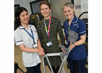 Trust launches walking Aid reuse and Recycle Scheme