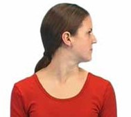 Neck movement to the side