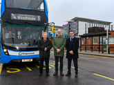 Green partnership improves public transport for hospital users