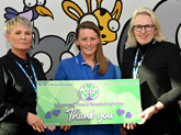 Children and families to enjoy new waiting area thanks to Charitable funds donation