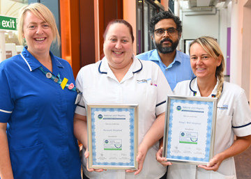 Trust acknowledged for commitment to patient safety