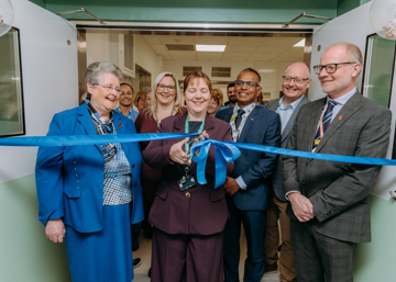 New multimillion pound operating theatre opens at Newark Hospital