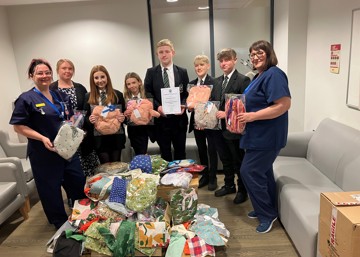 Thank you to kind-hearted students from Quarrydale Academy
