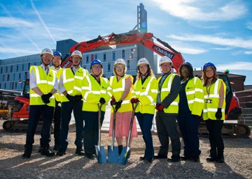 Work starts on new MRI scanner building at Sherwood Forest Hospitals