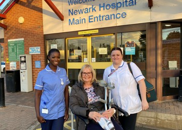 Buzz of excitement as first patients benefit from Newark Hospital’s new theatre