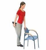 Quadriceps stretch