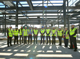 Final steel beam marks major milestone in Mansfield Community Diagnostic Centre build