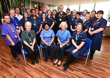 England’s Chief Nursing Officer and Chief Midwifery Officer visit Sherwood Forest Hospitals
