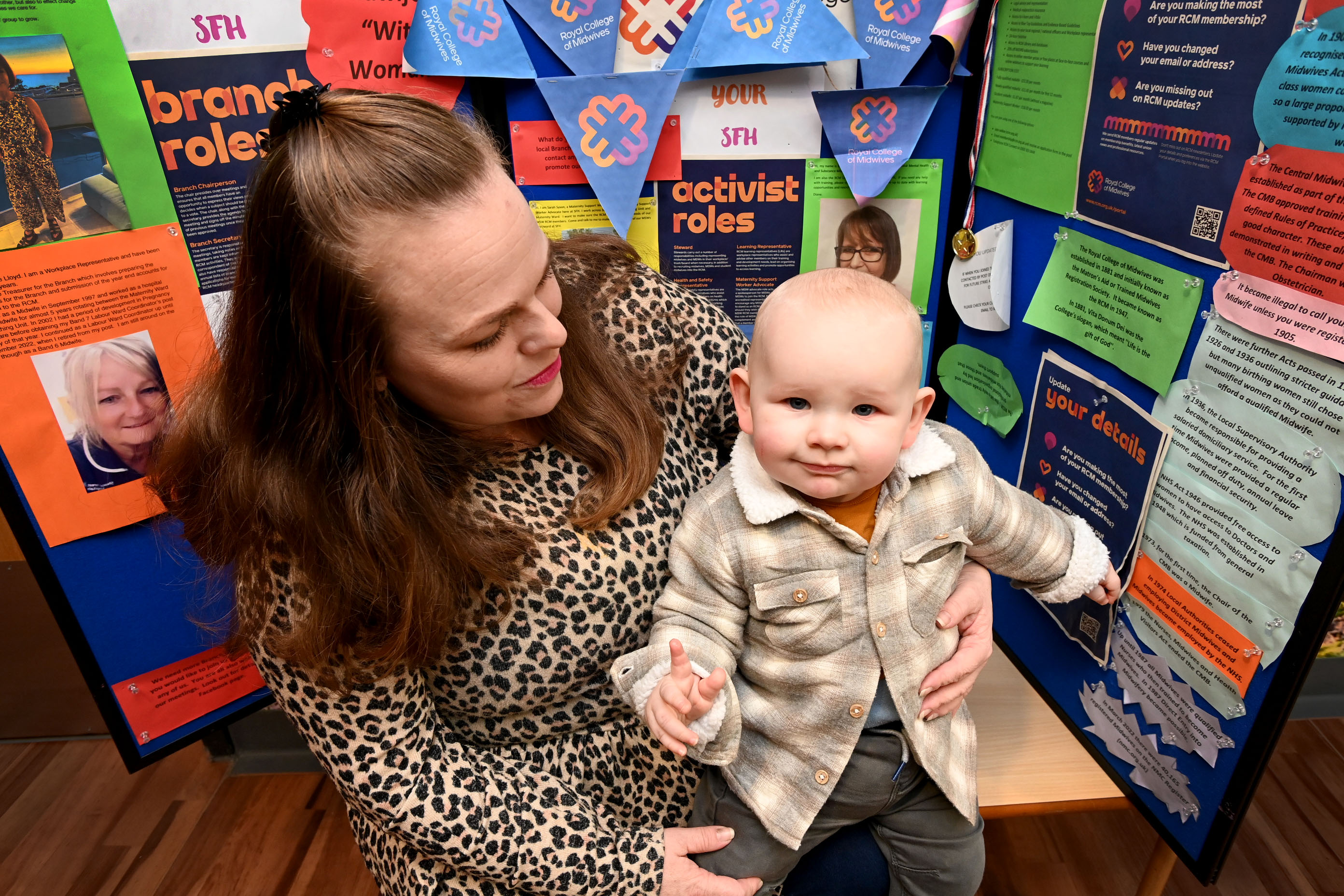 Image of case study feature at the maternity ward 